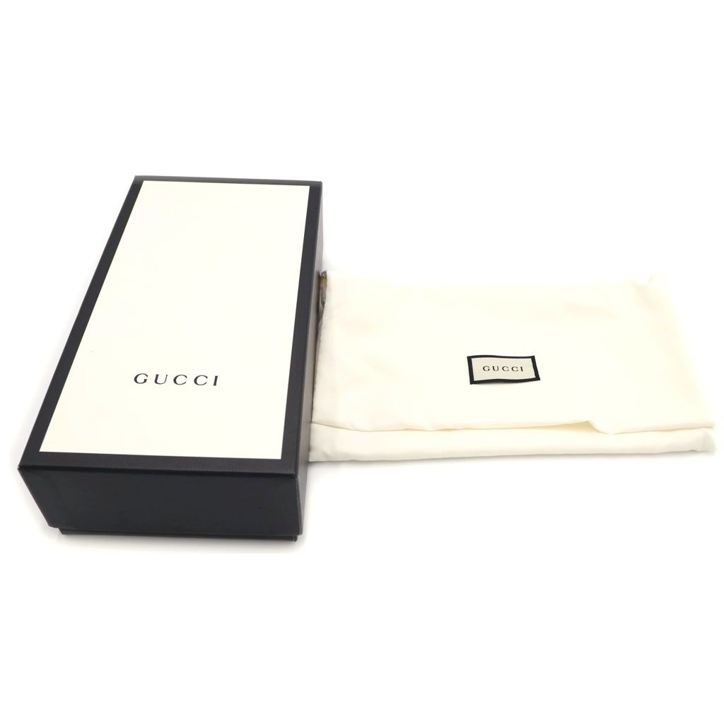 Gucci GG Marmont Leather Zip Around Wallet Black — view 6