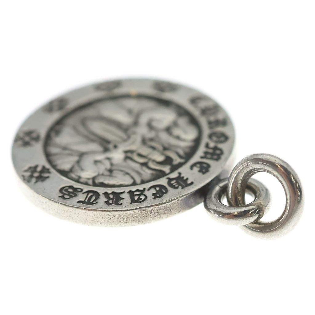 Chrome Hearts Chrm Angl Mdl V2 Angel Medal Charm Pendant Silver — view 6