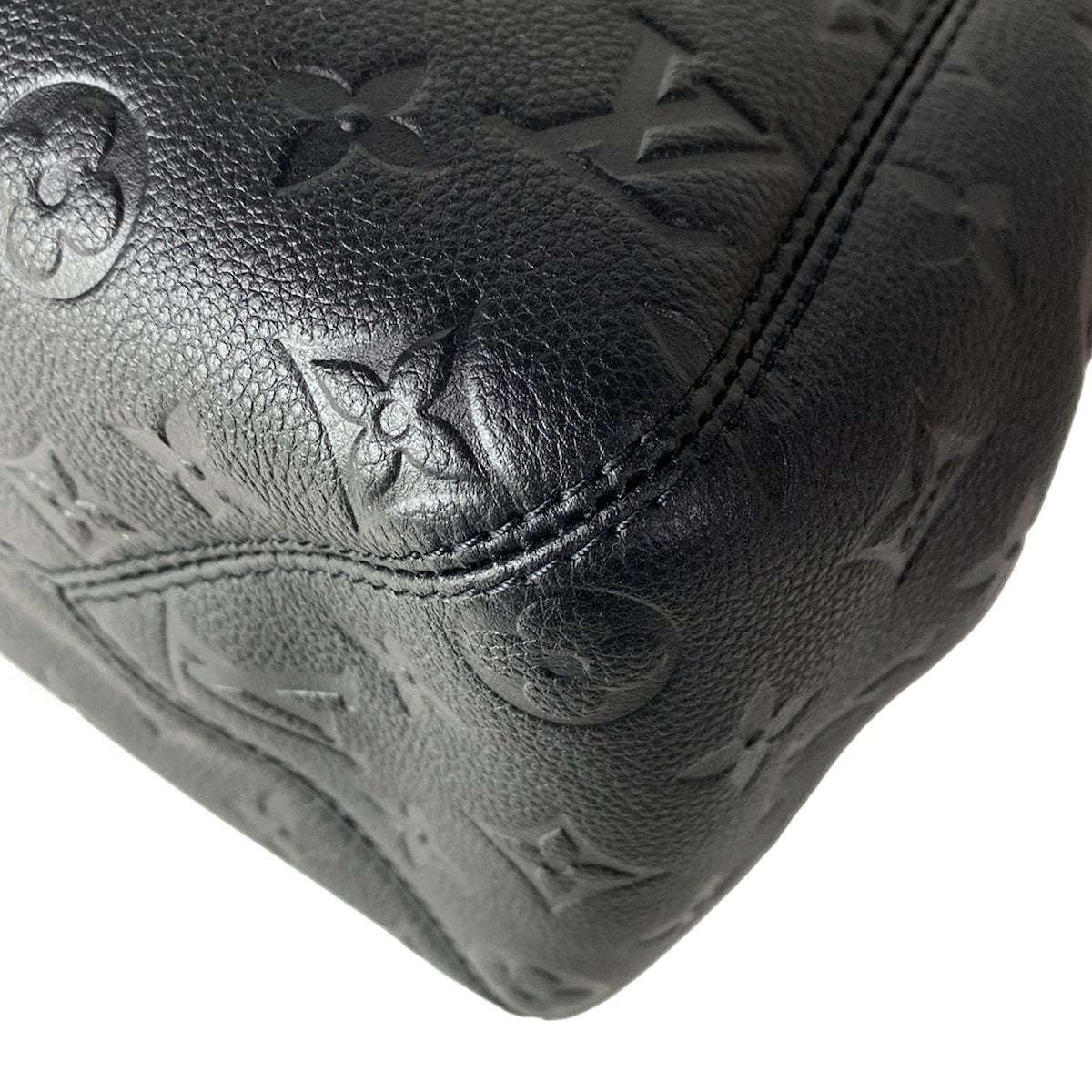 Louis Vuitton Tote Monogram Empreinte All in One PM Black Leather Cowhide — view 9