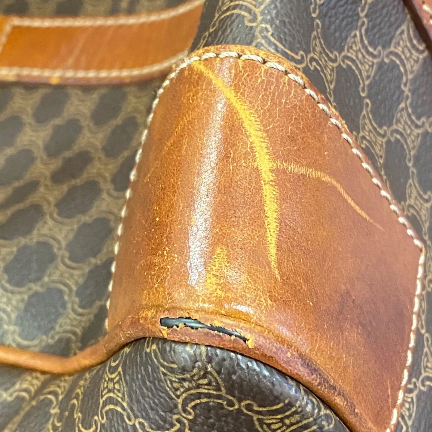 Celine Handbag Mini Boston Macadam Travel Business Tote — view 9