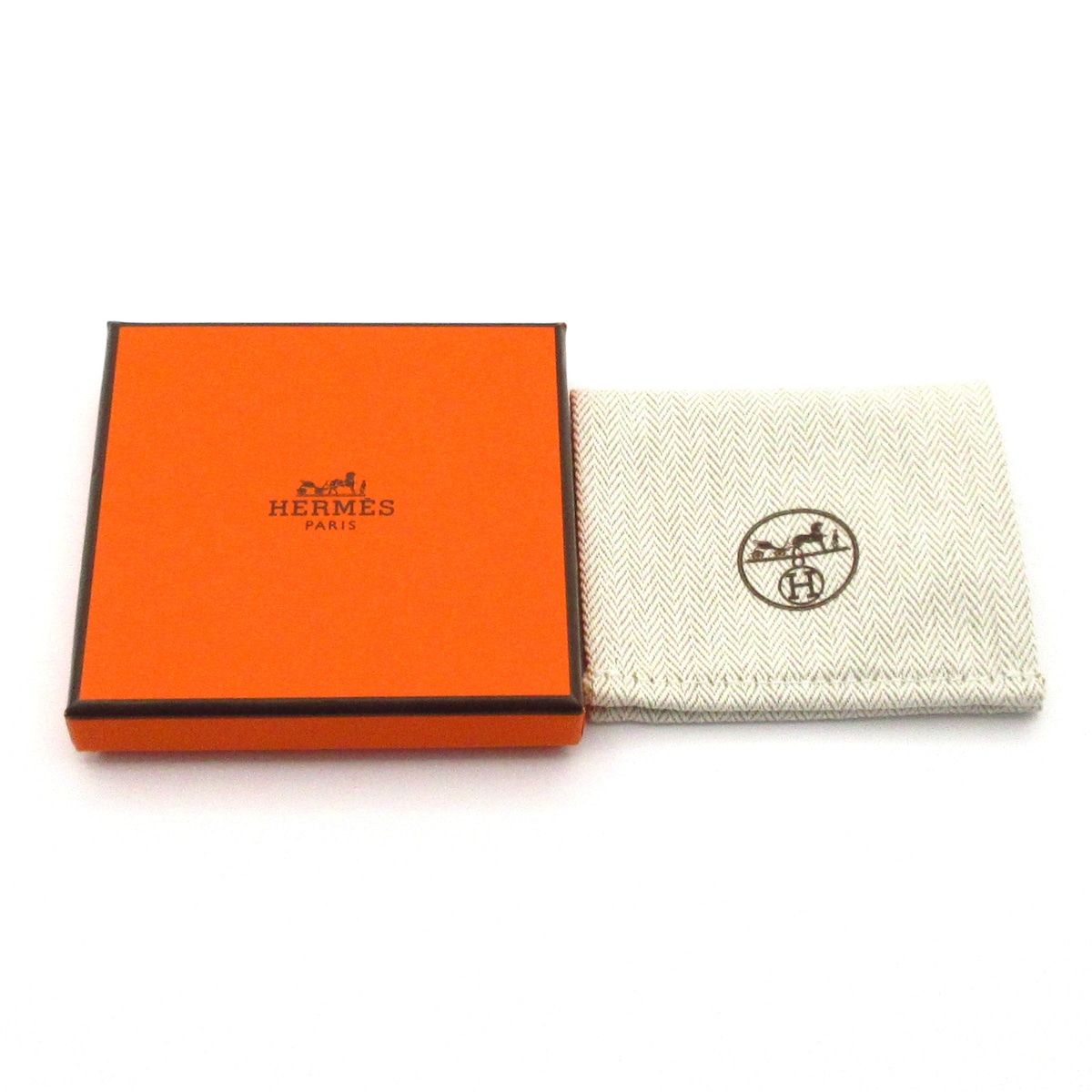 Hermes Necklace Mini Pop Gold Gray — view 7