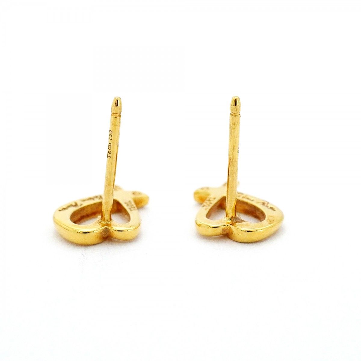 Tiffany & Co Earrings Loving Heart 18k Yellow Gold — view 8