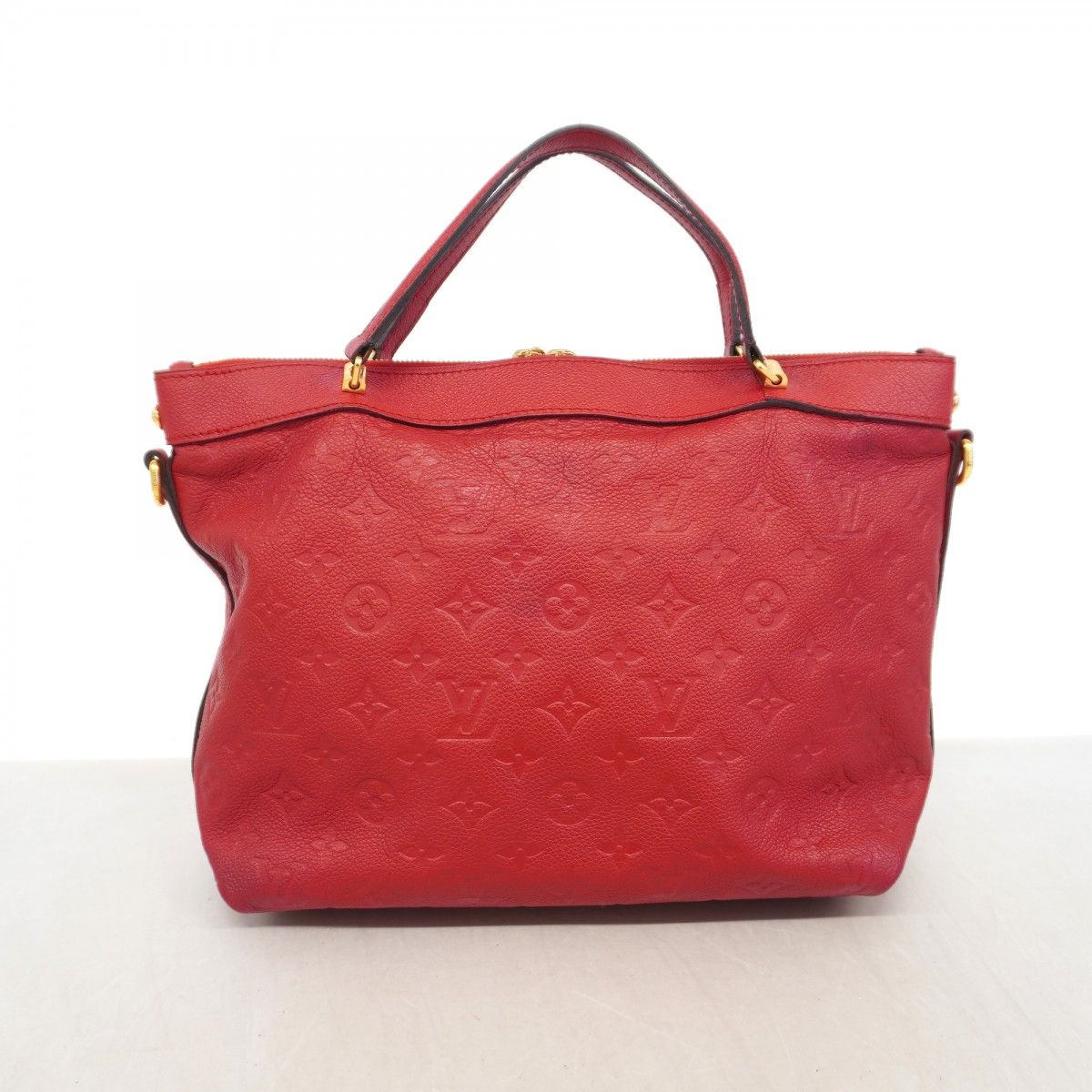 Louis Vuitton Handbag Monogram Empreinte Bastille PM Cerise — view 9