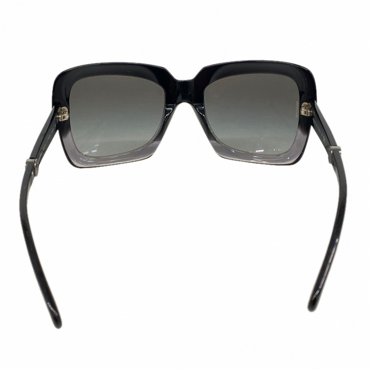 Chanel Sunglasses Acetate Black Silver Eyewear — view 8