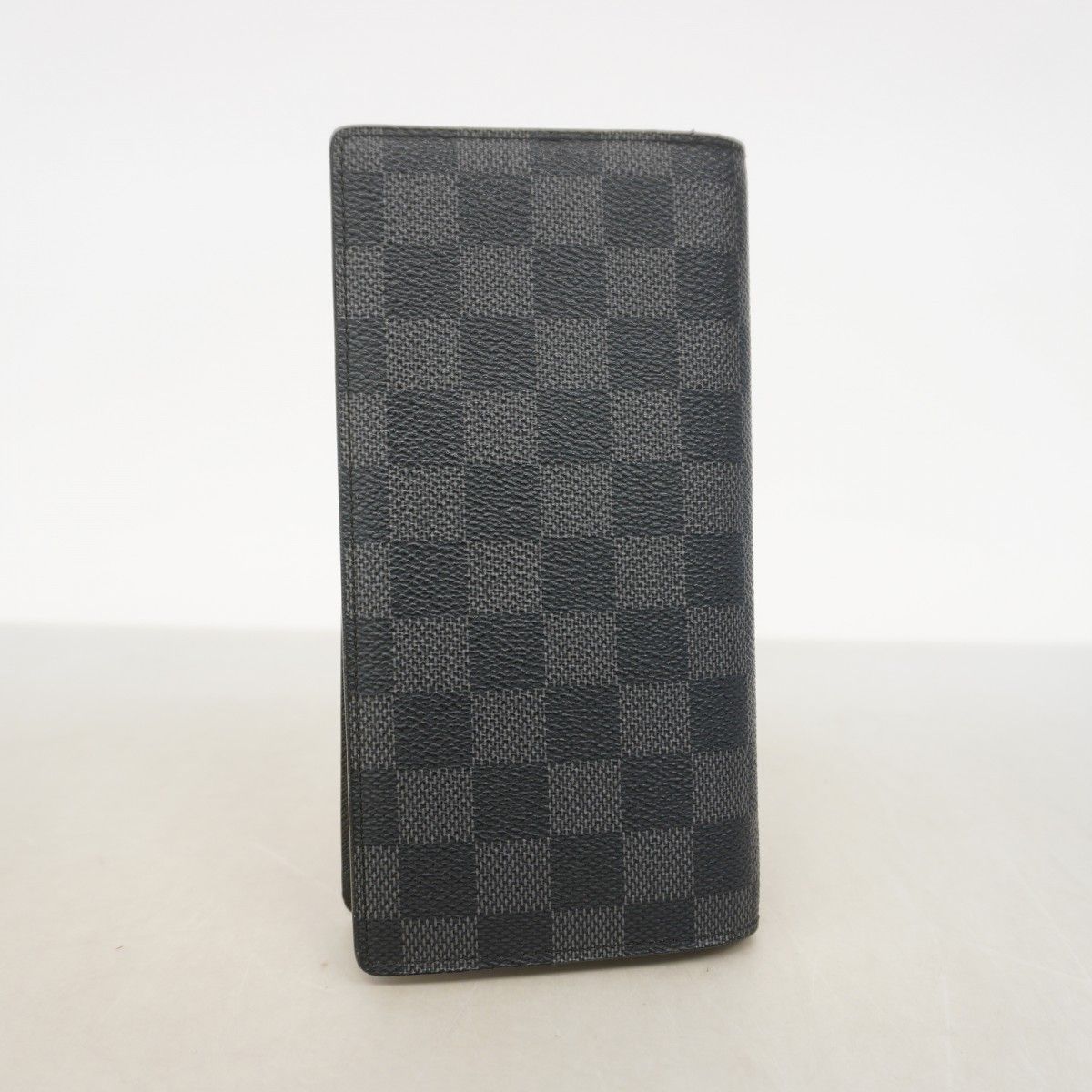 Louis Vuitton Wallet Damier Graphite Portefeuille Brazza Black — view 7