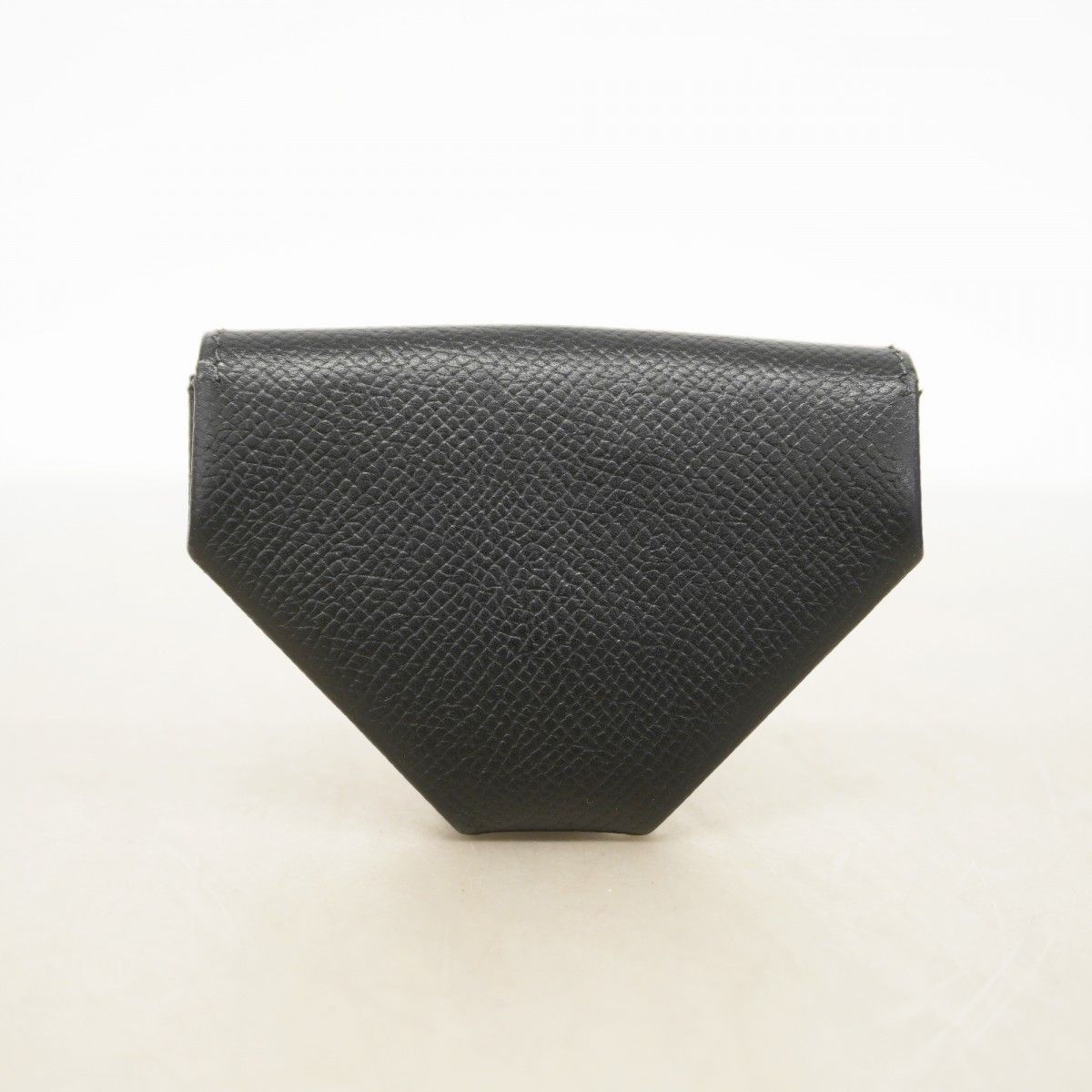 Hermes Coin Case Levain Calte Courchevel Black Gold — view 6