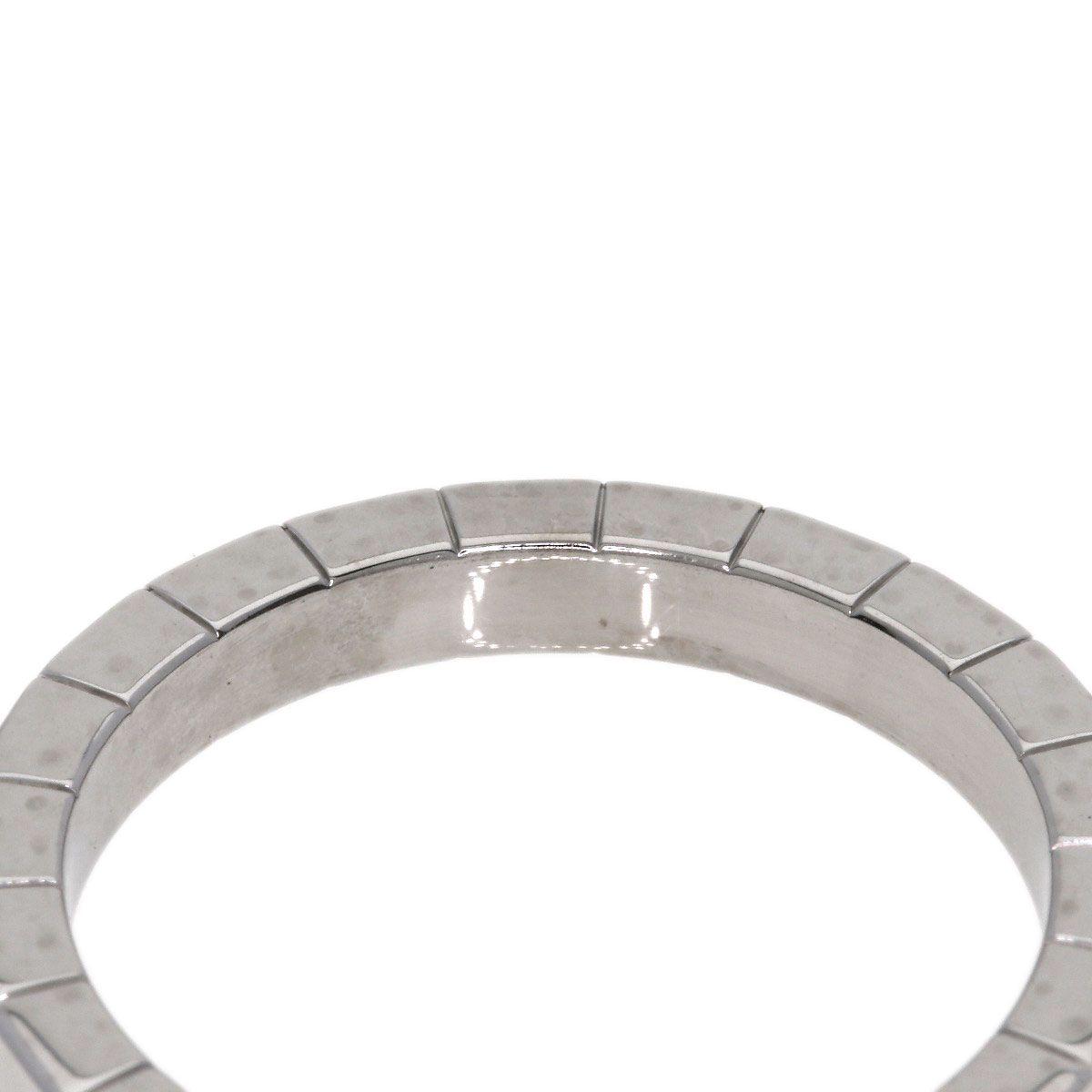 Cartier Lanier 58 Ring 18k White Gold — view 8