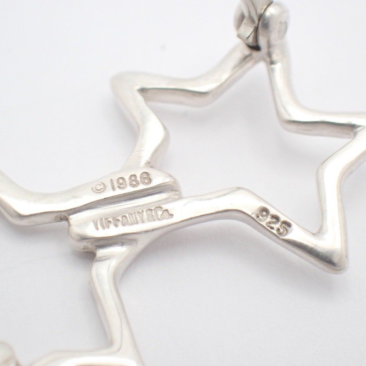 Tiffany & Co Triple Star Brooch 925 Sterling Silver Pawn — view 6