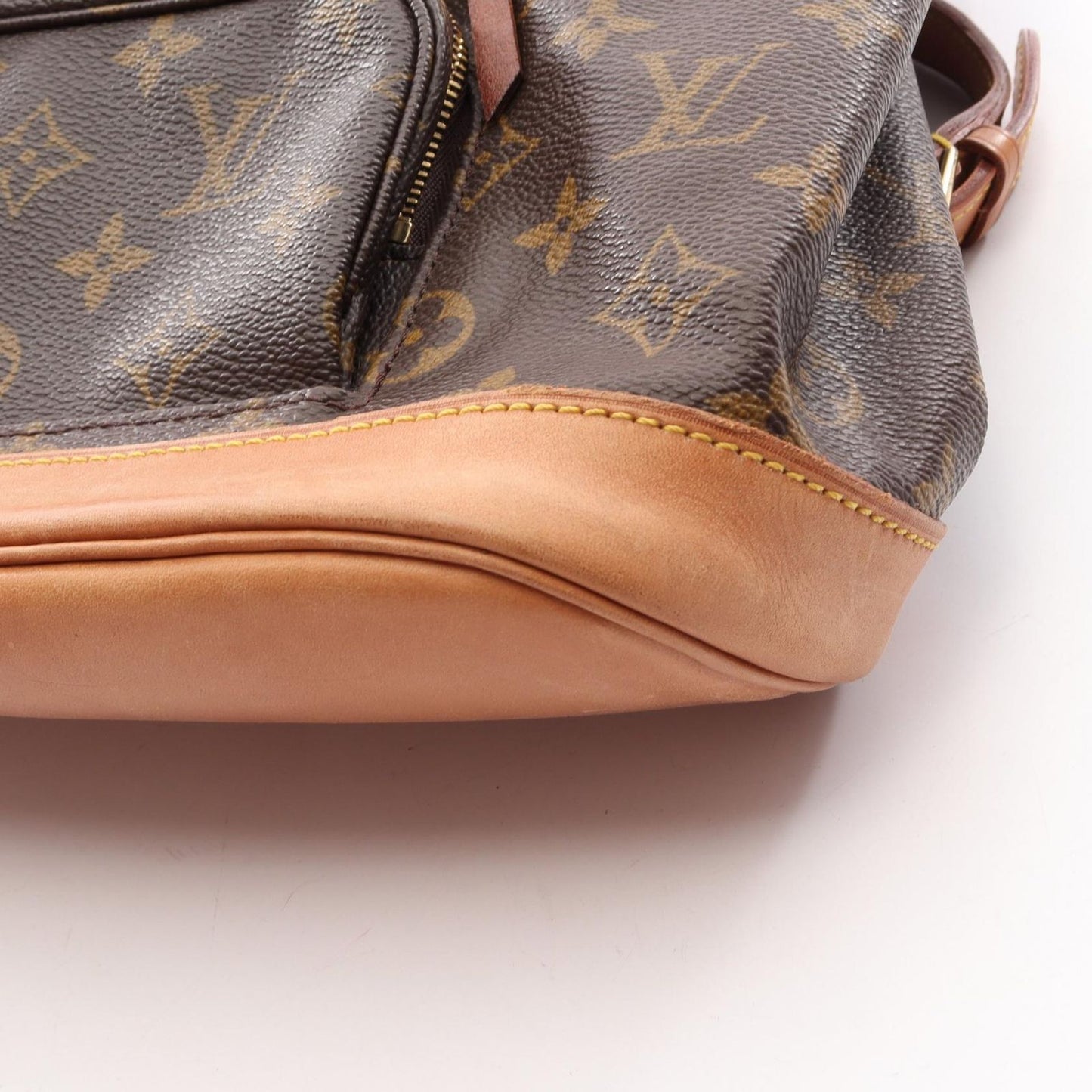 Louis Vuitton Backpack Montsouris MM Canvas Leather — view 9