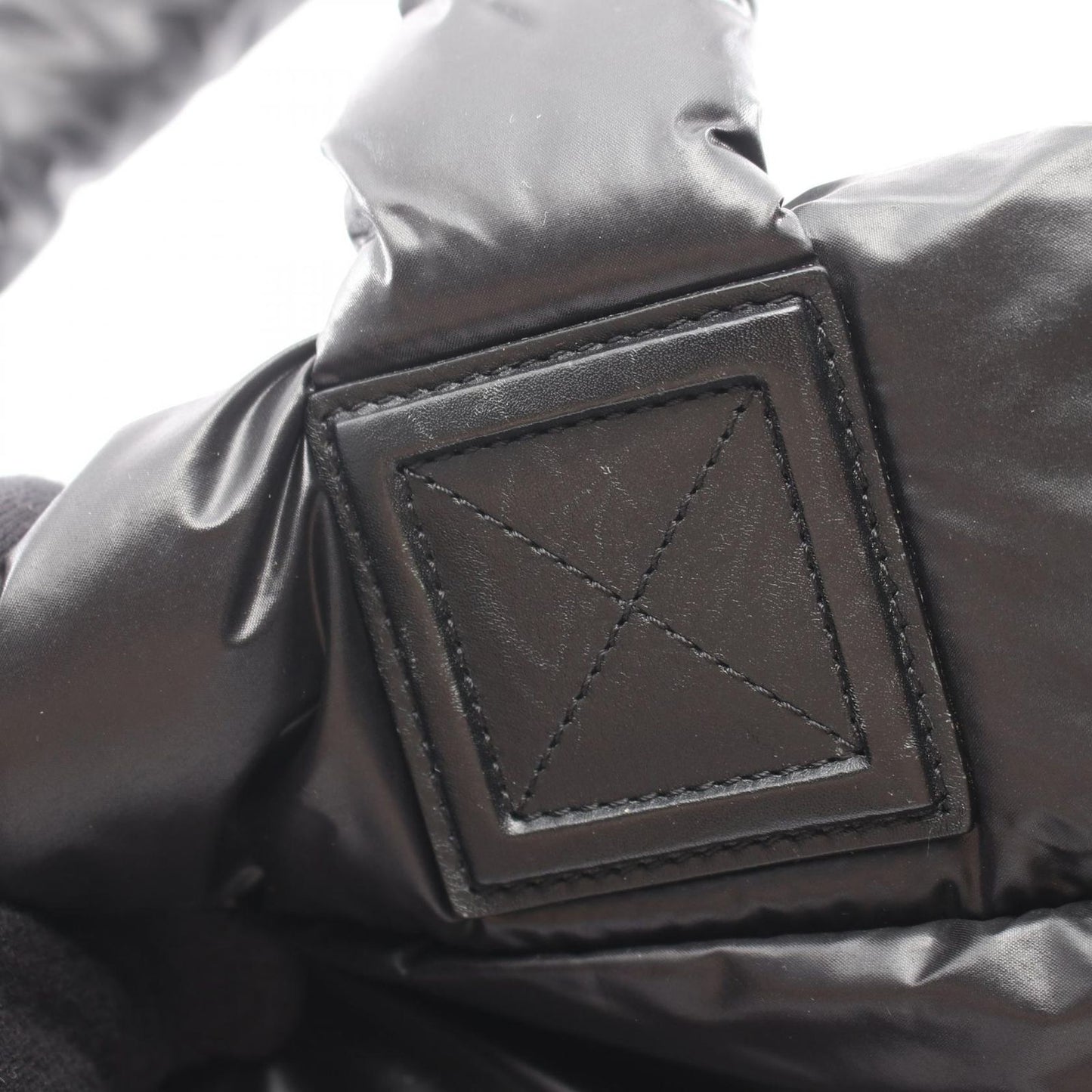 Chanel Tote Coco Cocoon Black Nylon Leather — view 9