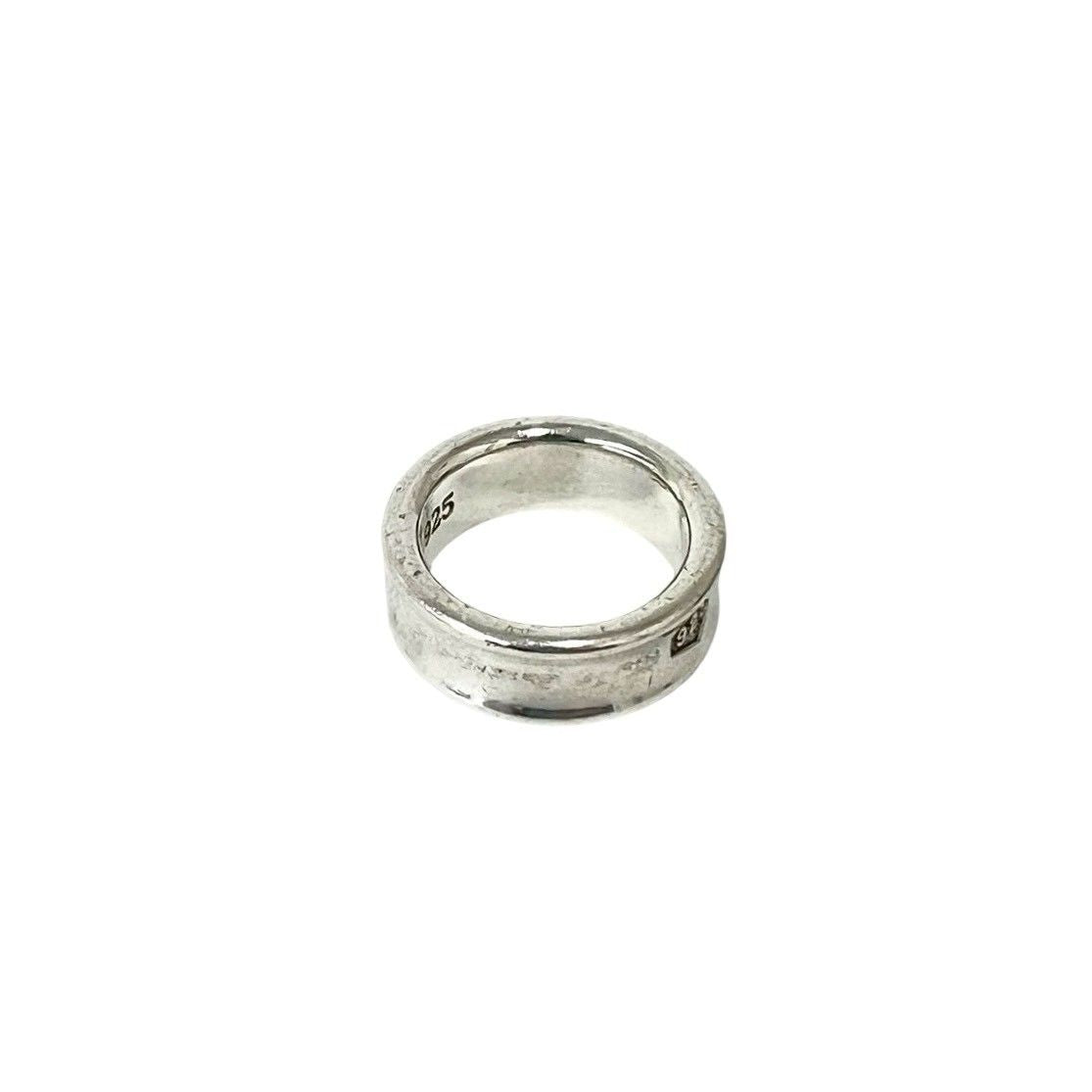 Tiffany & Co Narrow Ring Log 925 Sterling Silver — view 6