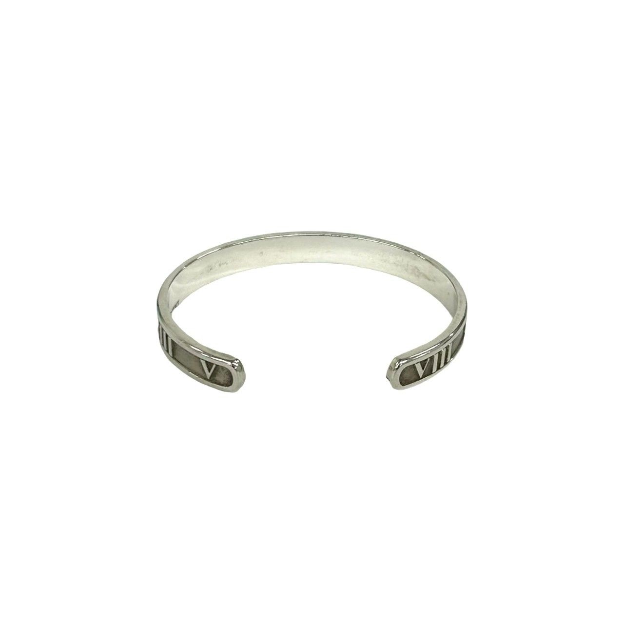 Tiffany & Co Box Atlas Bangle 925 Sterling Silver Bracelet — view 6