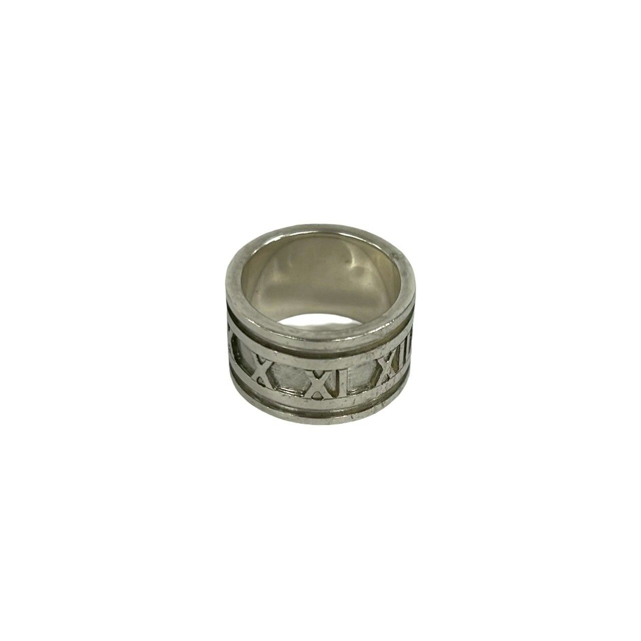Tiffany & Co Vintage Wide Atlas Ring 925 Sterling Silver — view 6