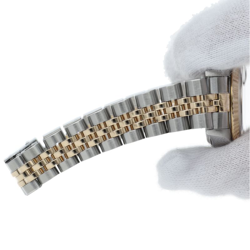 Rolex Datejust Watch 18k Yellow Gold SS Chien Color Polished 19 — view 6