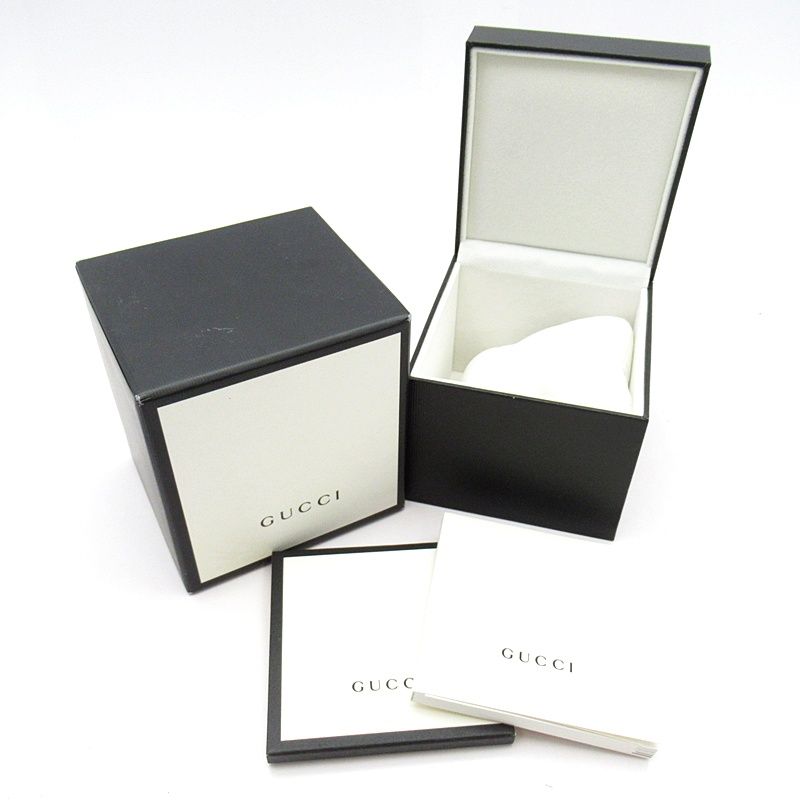 Gucci Diamantissima Watch Diamond Shell 141.5 Box SS White Specification — view 6