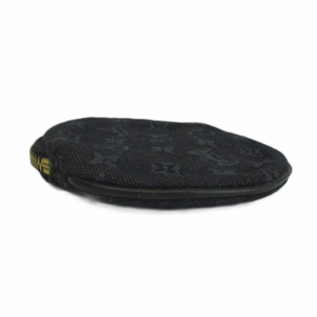 Louis Vuitton Monogram Mini Porte-Monnaie Long Coin Purse Canvas Round — view 5