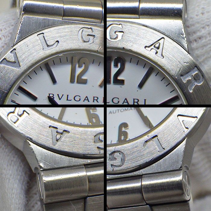 Bvlgari Watch Diagono White Dial Date SS Automatic Winding — view 9