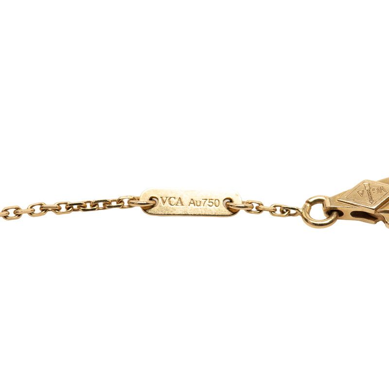 Van Cleef & Arpels Sweet Papillon Bracelet 18k Yellow Gold Mother of Pearl 1 — view 4