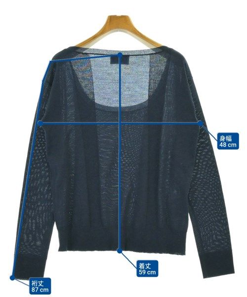 Prada Knit Sweater Navy — view 6