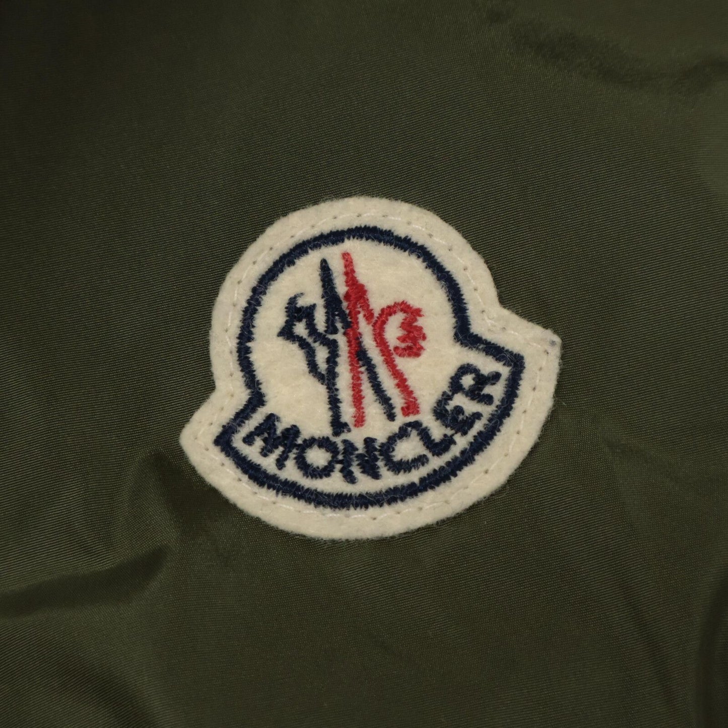Moncler Green Limbert Nylon Hooded Jacket Spring Coat OO — view 9