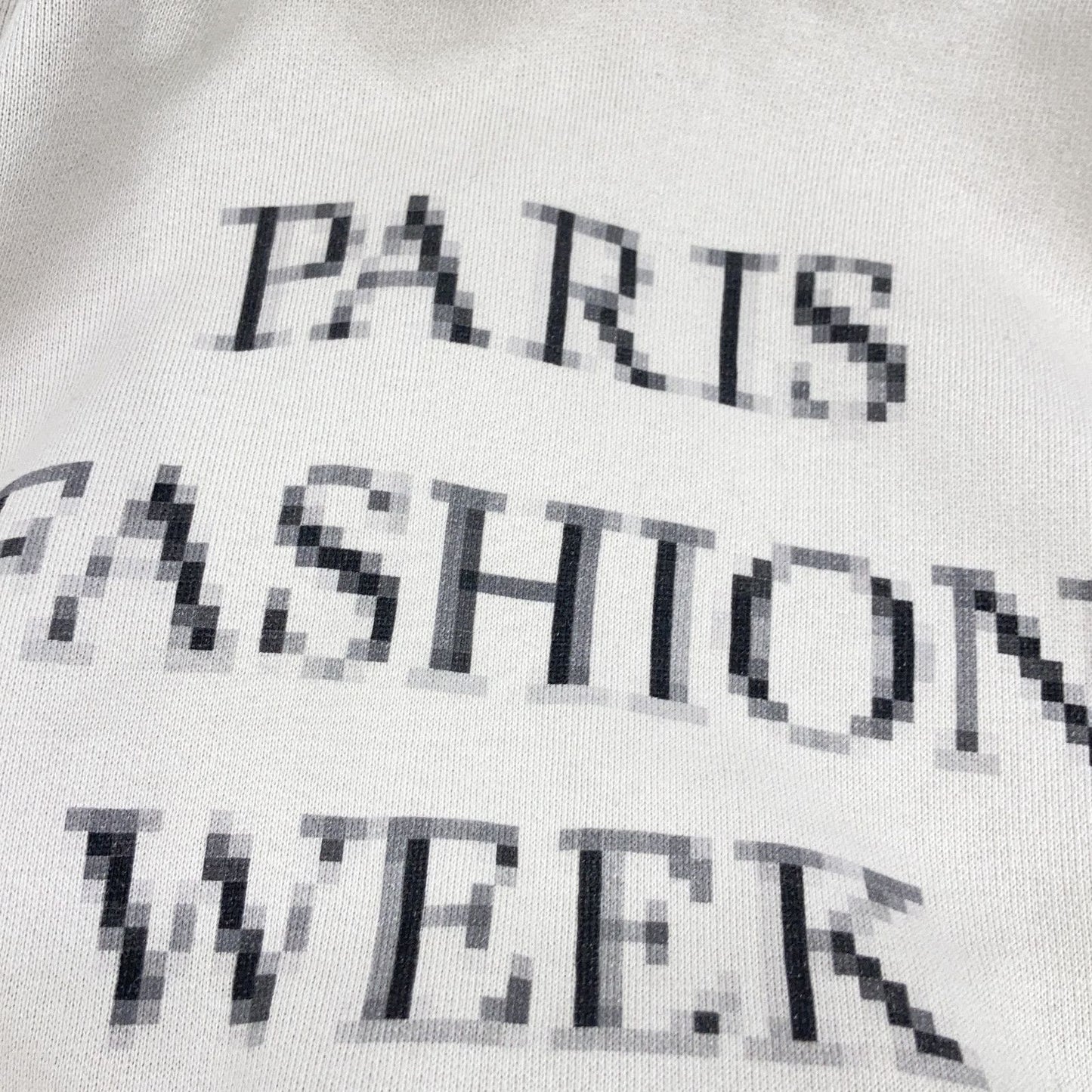 Balenciaga Beige Paris Week Pullover Jacket Sweater — view 8