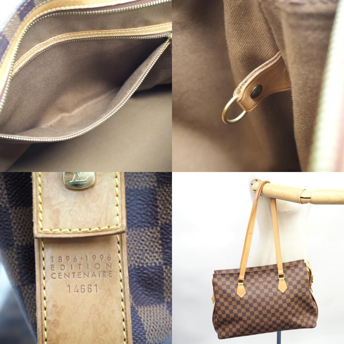Louis Vuitton Colombine Damier Shoulder Bag Brown — view 8
