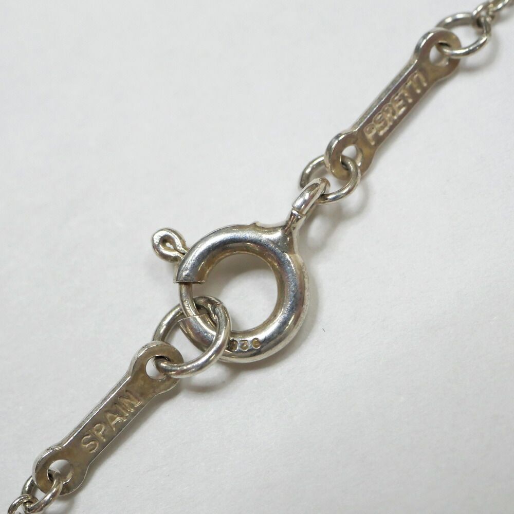 Tiffany & Co Elsa Peretti Bird Top Necklace Silver 41 cm — view 9