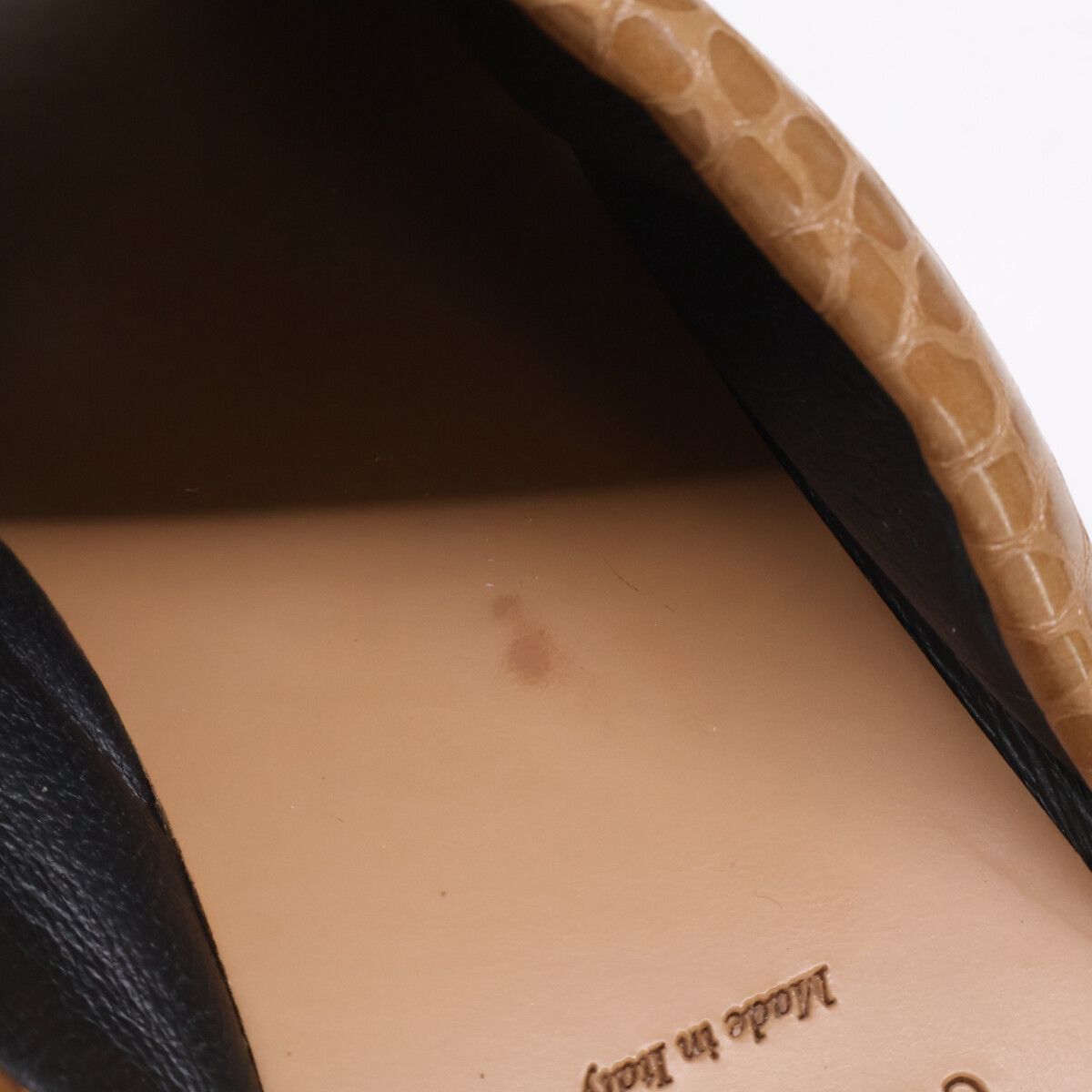Brunello Cucinelli Leather Moniere Decoration Cross Sandals — view 7