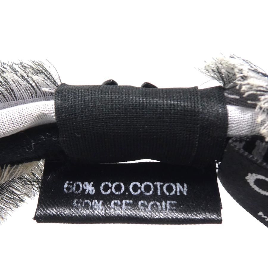 Chanel Headband CC Logo Ribbon — view 9