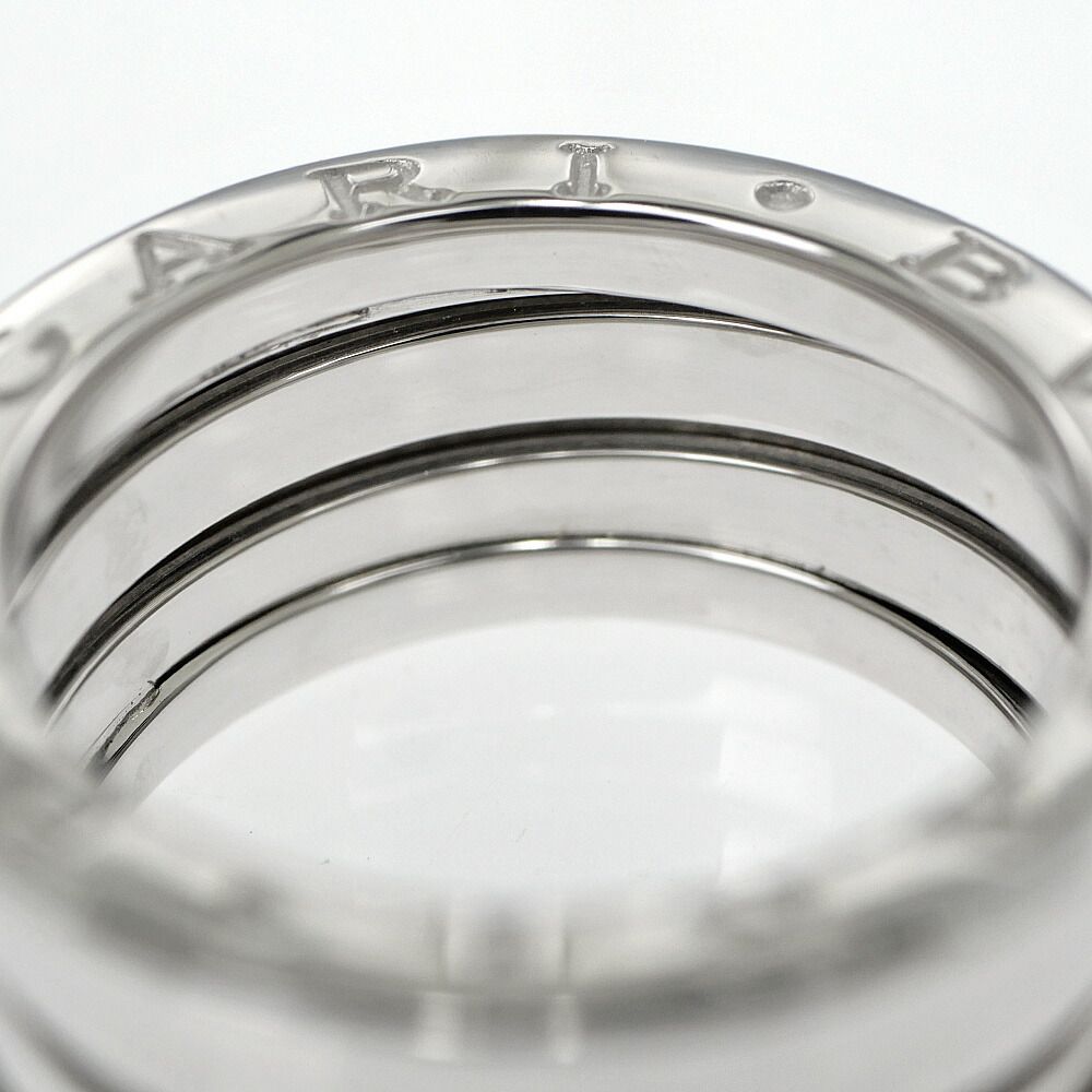 Bvlgari Bulgari Ring Bands 18k White Gold 51 Polished — view 9