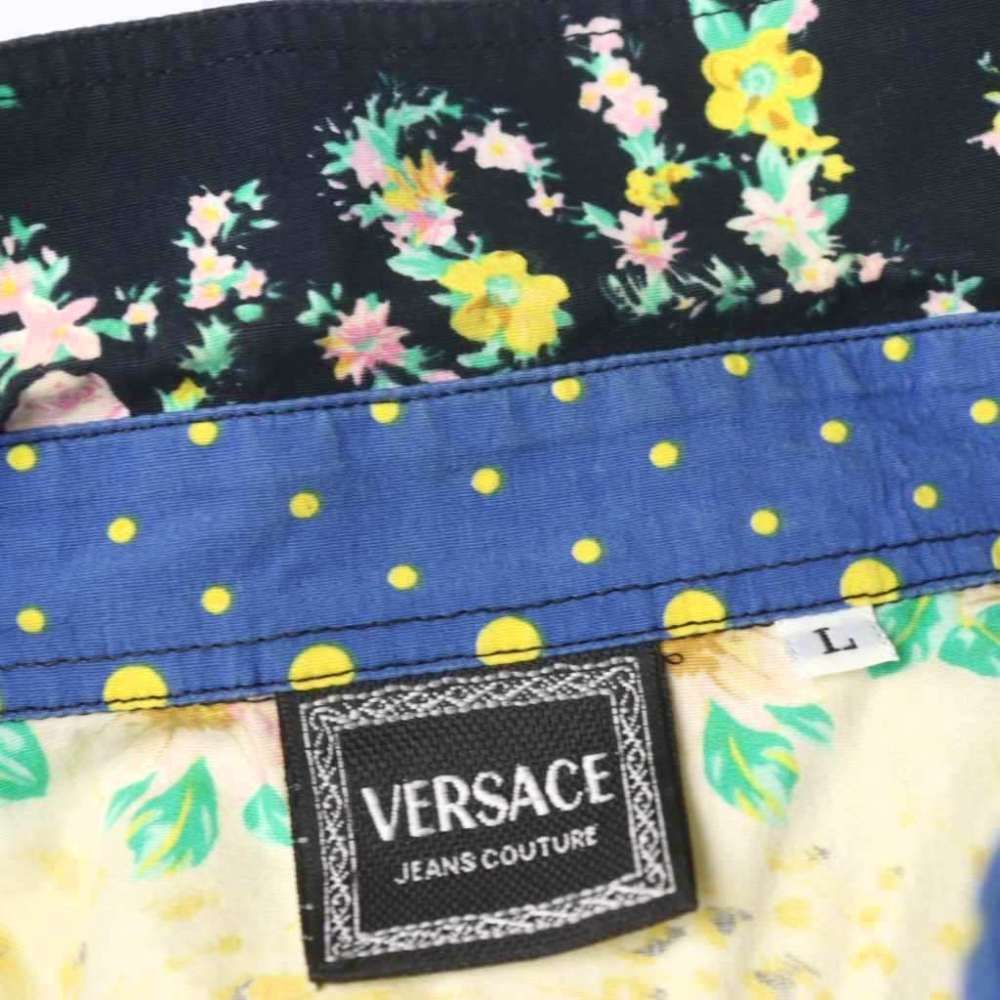 Versace Jeans Couture Shirt Graphic Print Long Sleeve Medusa All Over Pattern L — view 6