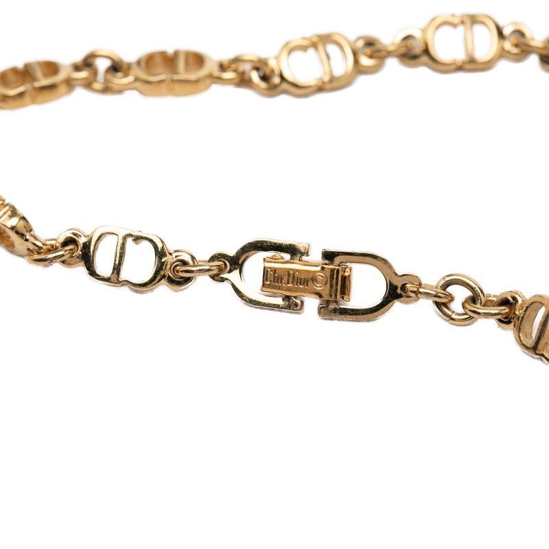 Dior CD Logo Bracelet Gold Plated — view 5