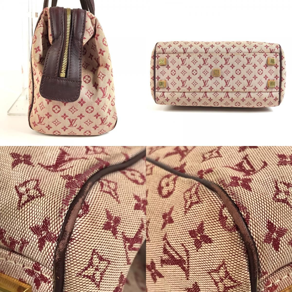 Louis Vuitton Handbag Josephine PM Monogram Mini Canvas Cerise — view 9