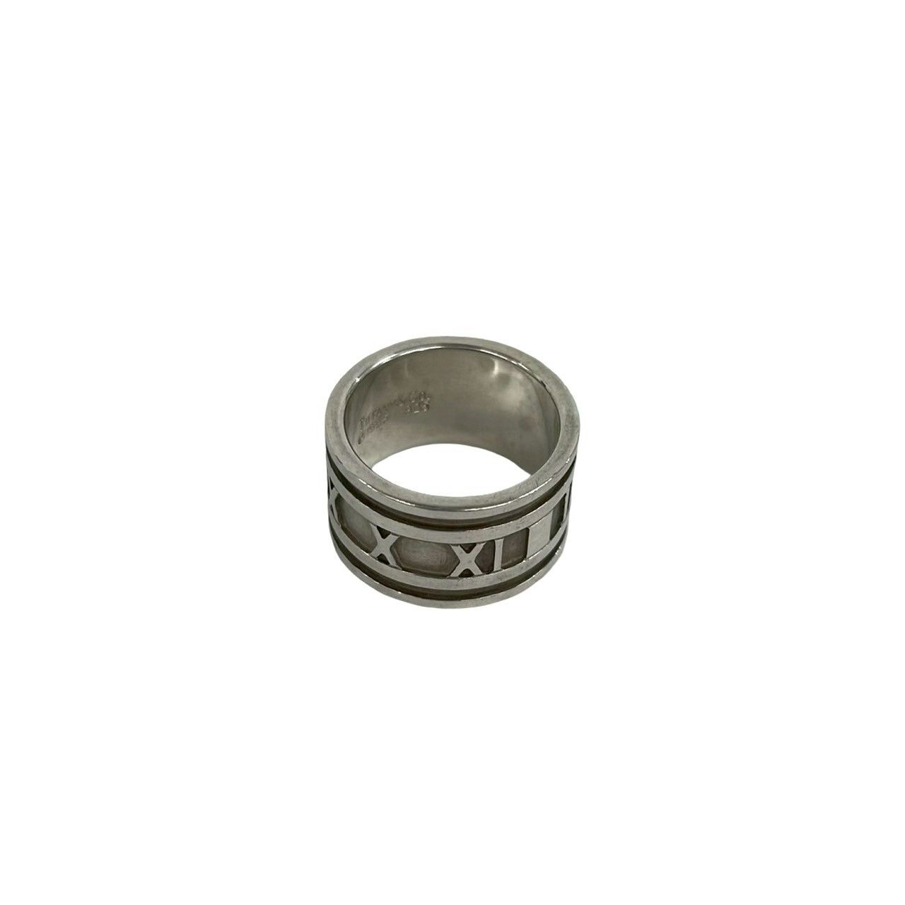 Tiffany & Co Wide Atlas Ring 925 Sterling Silver — view 6