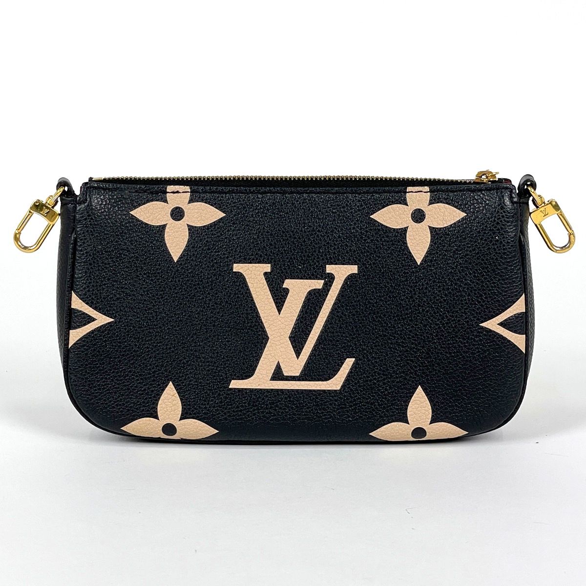 Louis Vuitton Multi Pochette Bicolor 2-Way Pouch Shoulder Bag Monogram Empreinte — view 9
