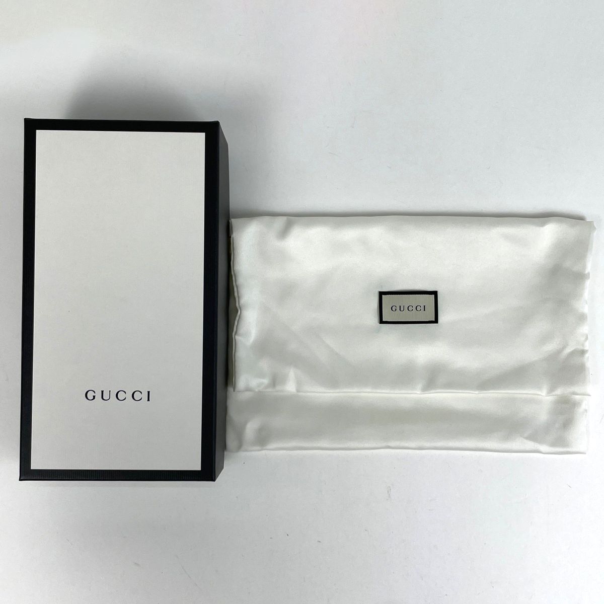 Gucci Interlocking Wallet Billfold Coin Purse Leather Blue — view 8