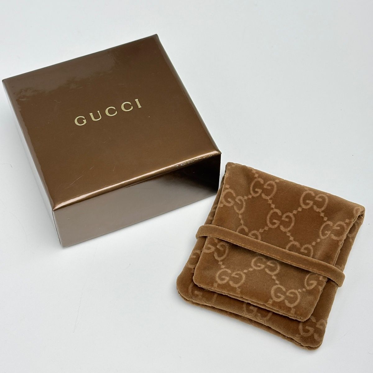 Gucci Logo Chain Bracelet Circle Plate 925 Sterling Silver — view 6