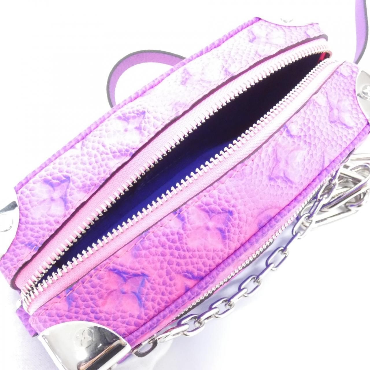 Louis Vuitton Taurillon Illusion Mini Soft Trunk — view 6