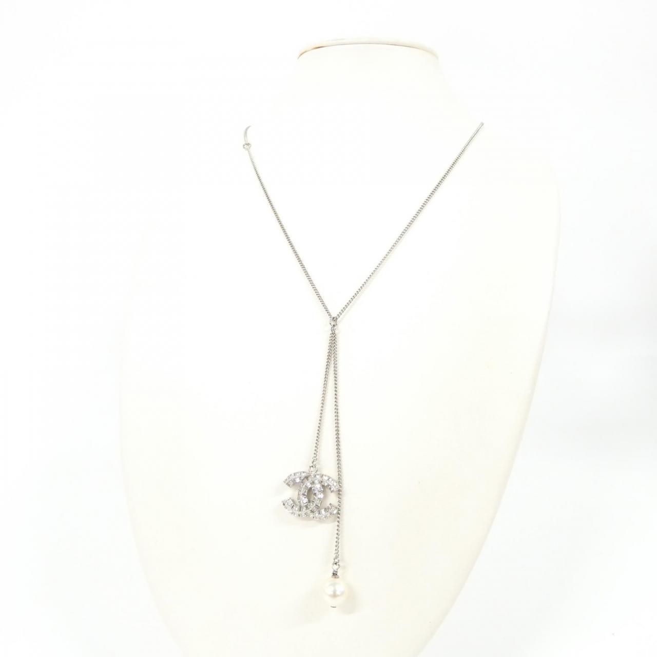 Chanel Necklace Silver — view 4