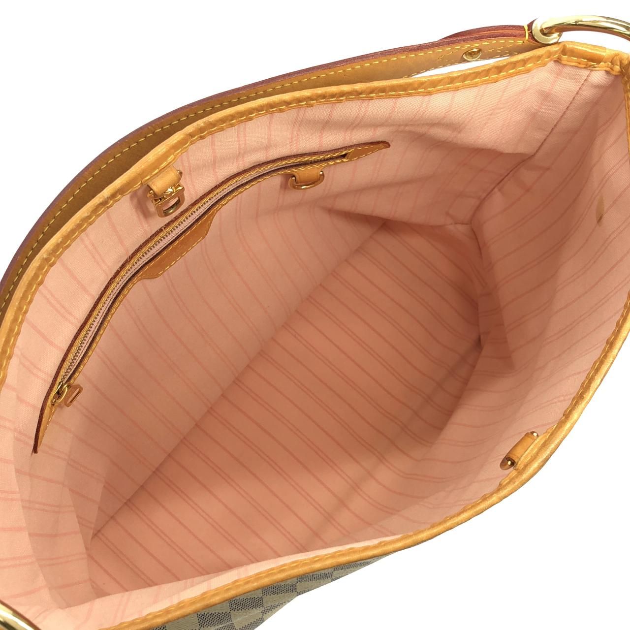 Louis Vuitton Damier Azur Delightful PM Shoulder — view 9