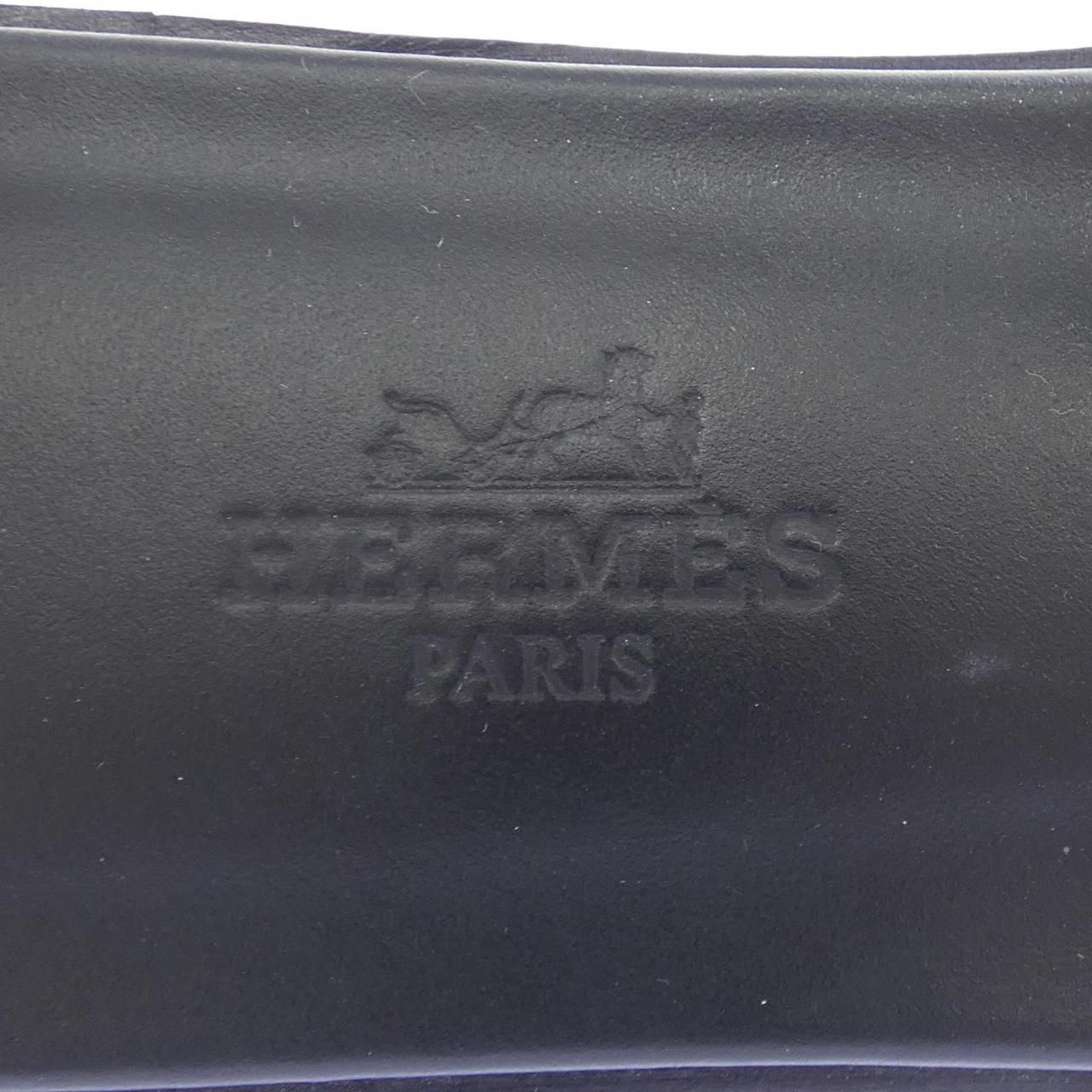 Hermes Oran Sandals Black — view 6