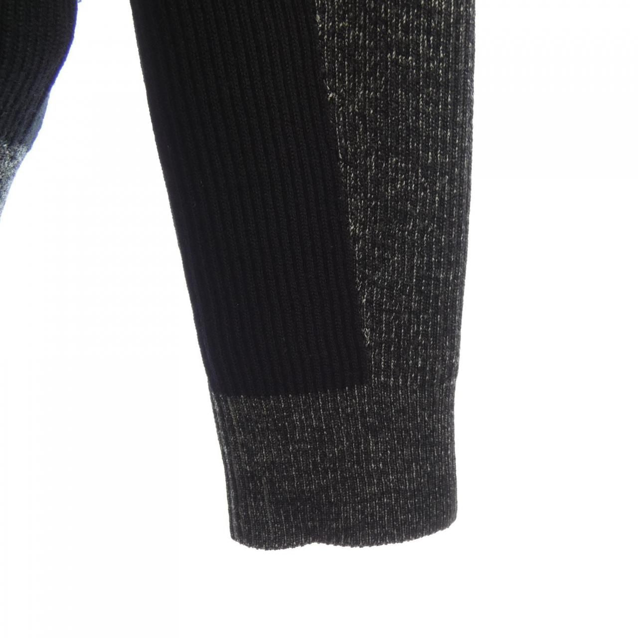 Moncler Knit Sweater Black — view 7