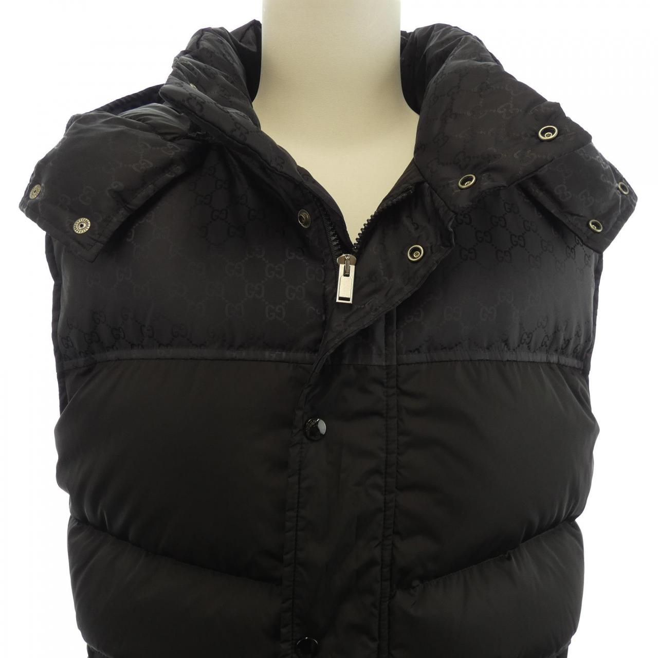 Gucci GG Jacquard Down Vest — view 6