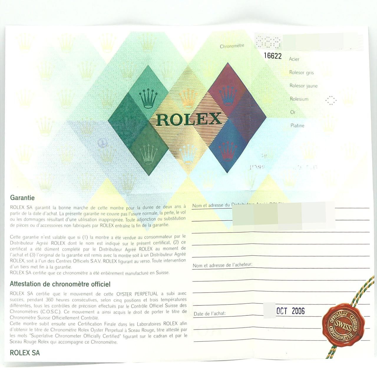 Rolex Yachtmaster Star Rolesium Ssxpt Automatic Winding Number Watch — view 9