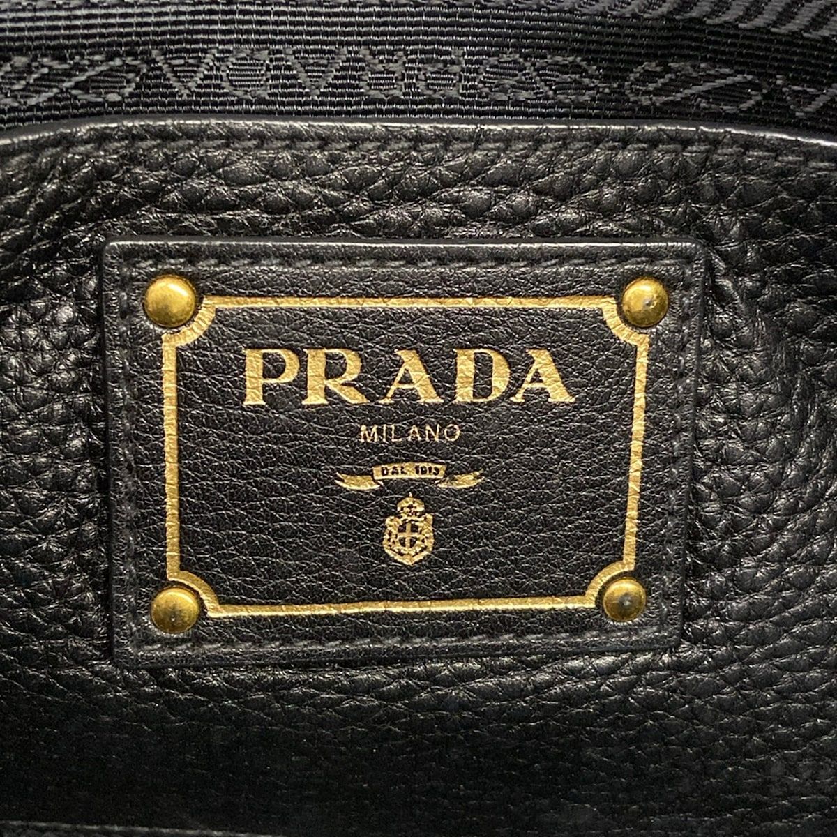 Prada Tote Black Leather — view 9