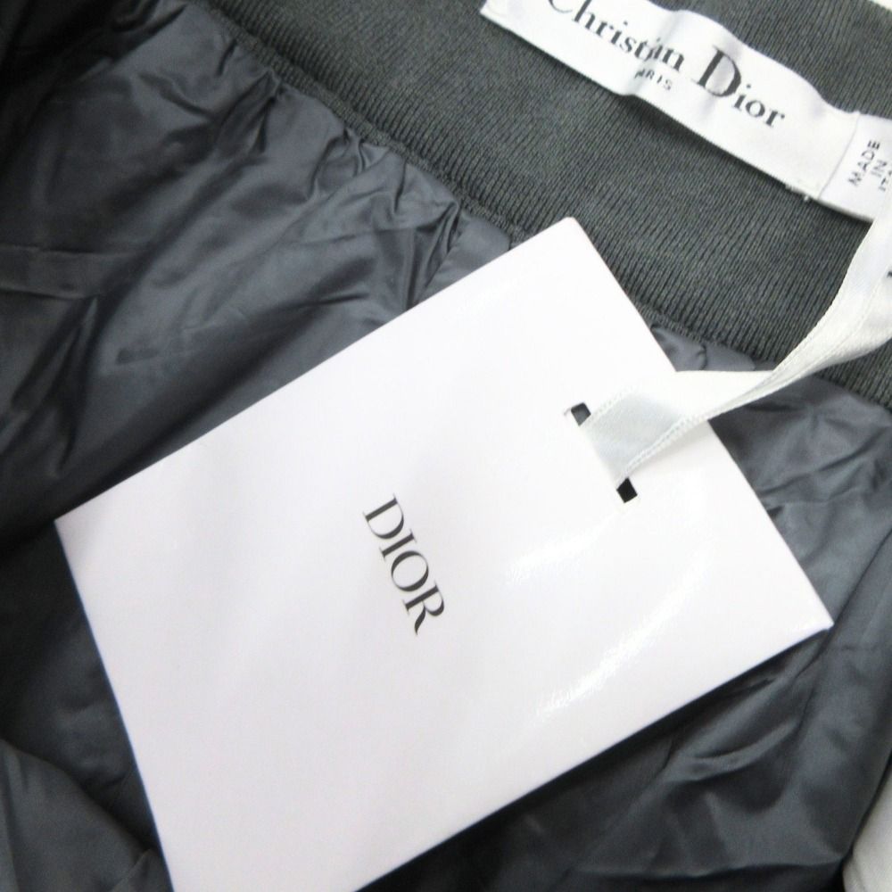 Dior Shorts Docking Mesh Long Skirt Silver Gray — view 9