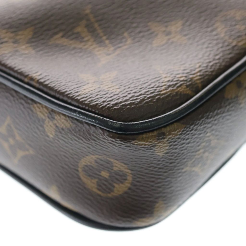 Louis Vuitton Monogram Macassar Christopher Wearable Wallet Mini Shoulder — view 6