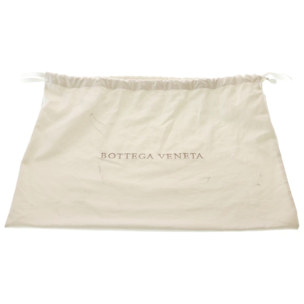 Bottega Veneta the Pouch Leather Clutch Second Kiss Lock Gold Brown — view 7