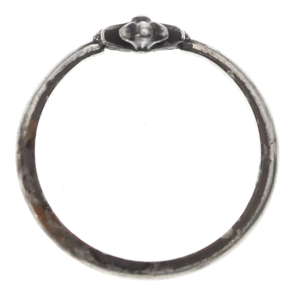 Chrome Hearts Bubblegum CH Pls CH Plastic Sling Silver Ring — view 6