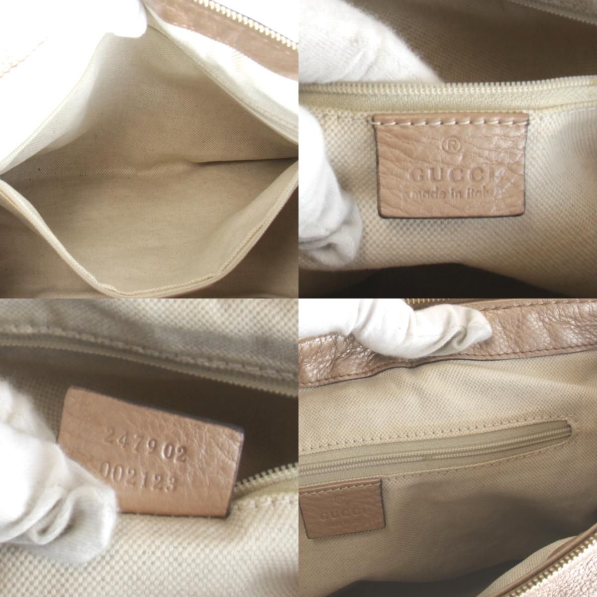Gucci Handbag Leather Pink — view 9